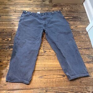 Vintage Carhartt B11 Carpenter Dungaree Fit Jeans Pants Mens Size 46x30 RARE